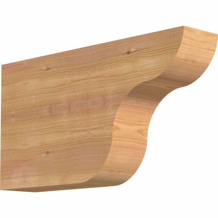 Ekena Millwork Carmel Smooth Rafter Tail, Western Red Cedar, 3 1/2"W x 10"H x 18"L RFT04X10X18CAR00SWR